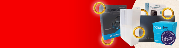 5 Gold Rings Tile Banner
