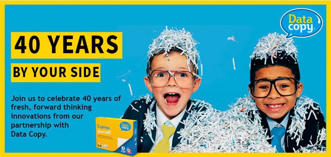 Data Copy 40 Years Banner