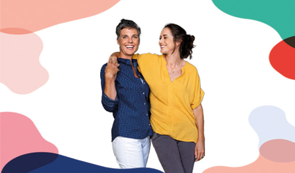 Pioneer women in frame