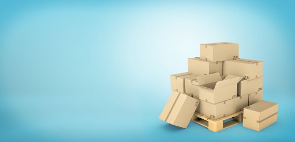 Pallet And Boxes