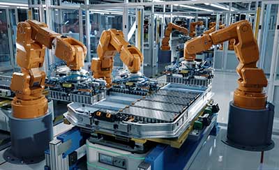 EV battery assembly