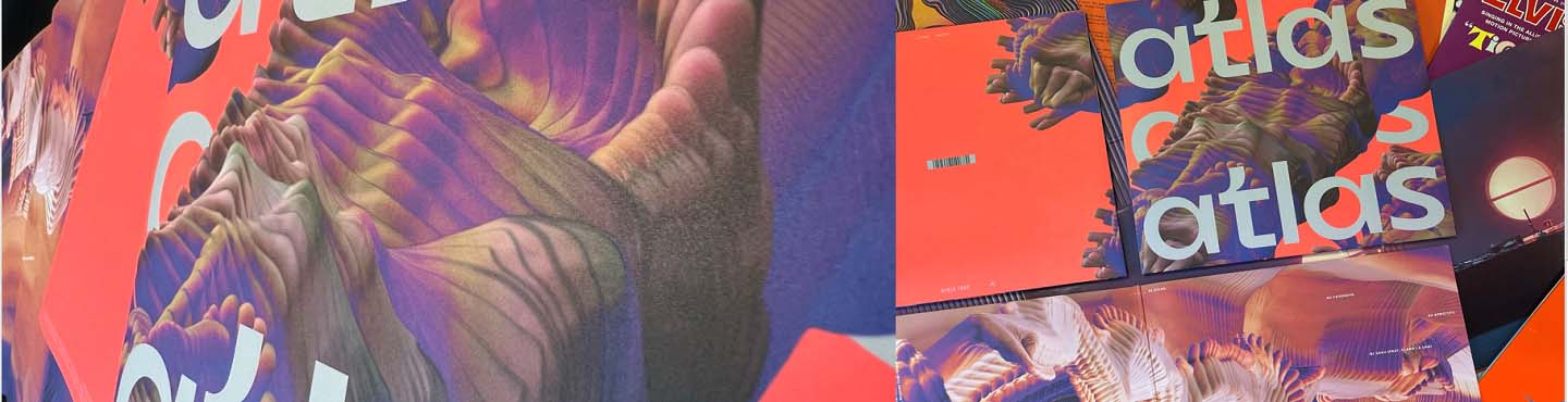 Curious Matter creates the right impact for Atlas record sleeves
