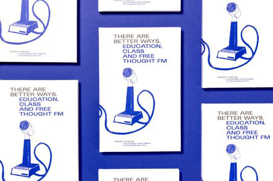 The Free Thought FM Book front cover made from Cyclus Offset