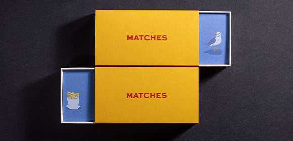 matches sample box Seagull