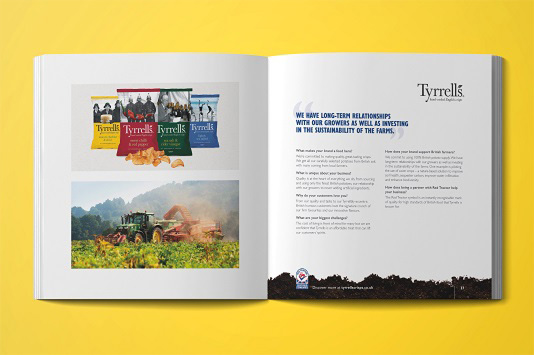 Red tractor book using Nautilus paper