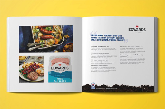 Nautilus print substrate red tractor book