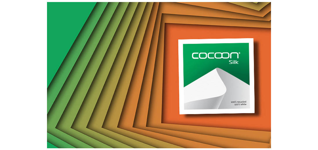 Cocoon Silk Recycled Coated Paper