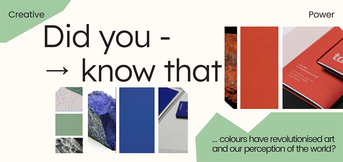 Did you know colours revolutionised art