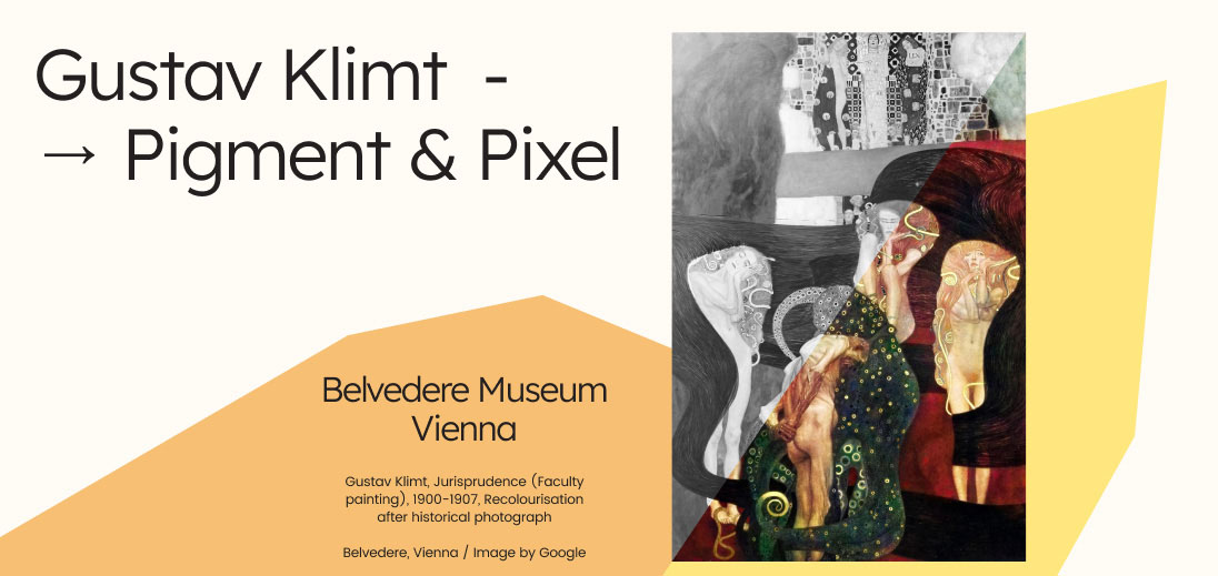 Gustav Klimt – Pigment & Pixel exhibition