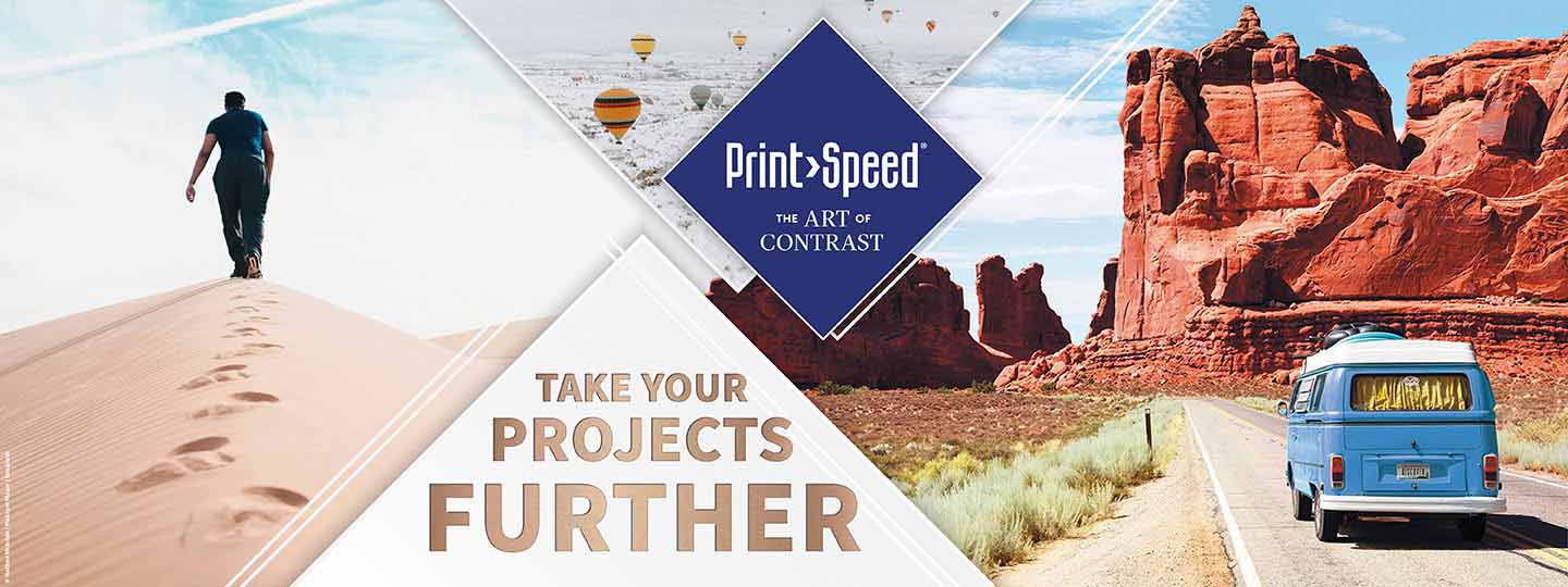 Print Speed uncoated papers banner