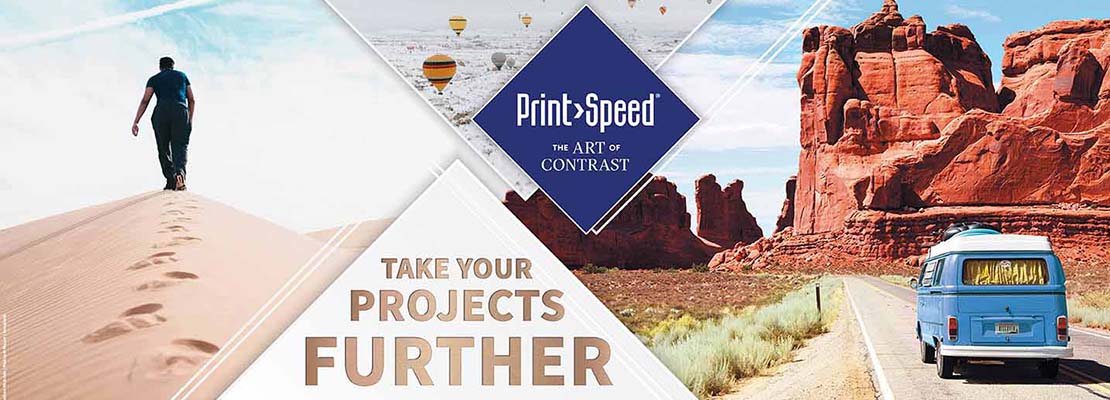 Print Speed paper sample form banner