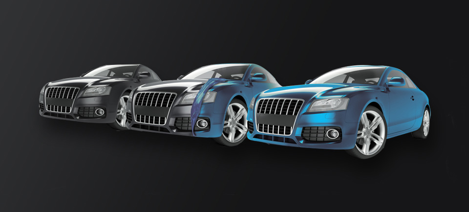 Luxury car wrapping