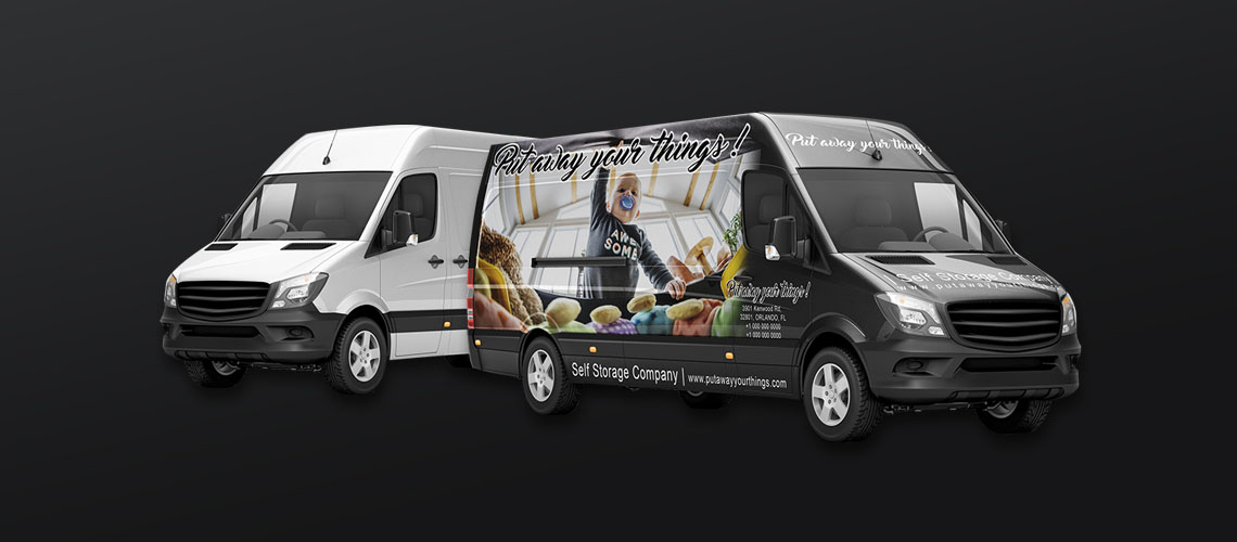 van vehicle wrapping