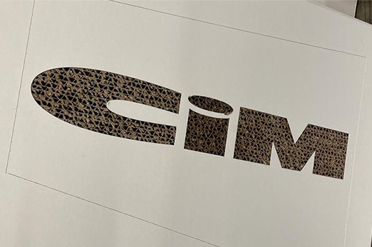 CIM signs and graphics company logo