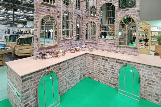 woodlodge exhibition stand