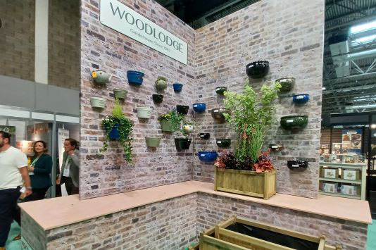 woodlodge exhibition wall interior