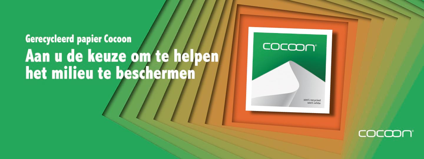 Gerecycleerd papier Cocoon