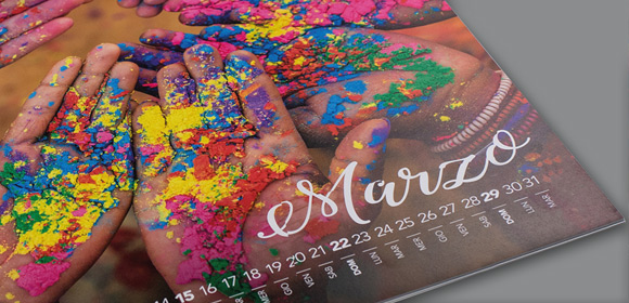 Papier G-Silk - application calendrier