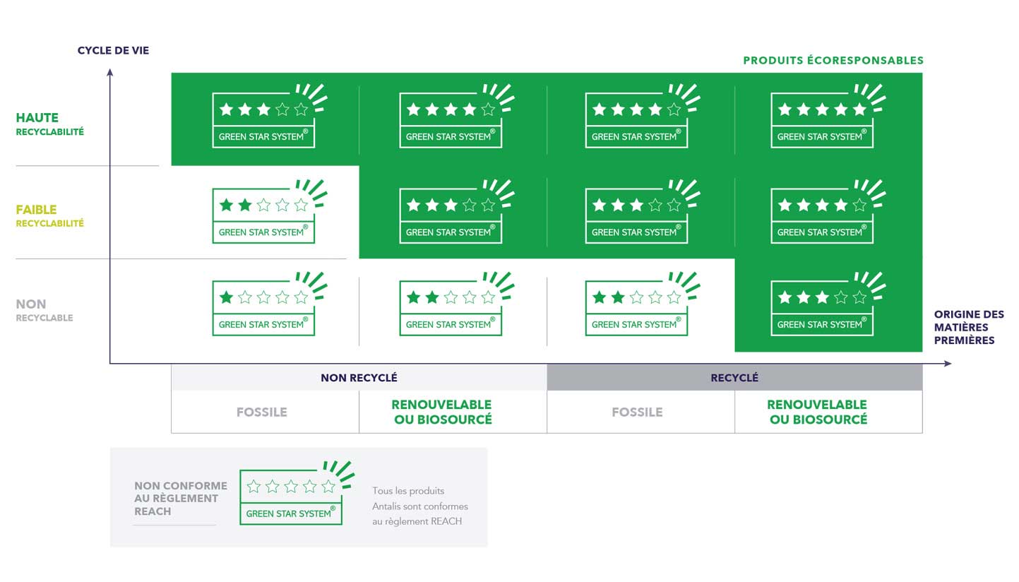 Green Star System Communication Visuelle