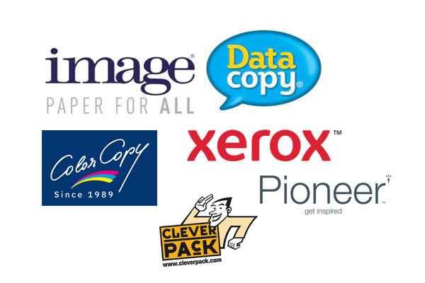 Logos marques de papier de bureau