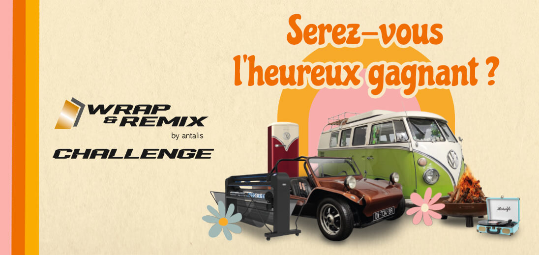 Le challenge Wrap & Remix by antalis