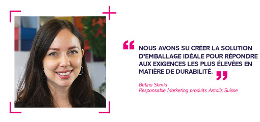 Betina Shmid, responsable Marketing produits Antalis Suisse