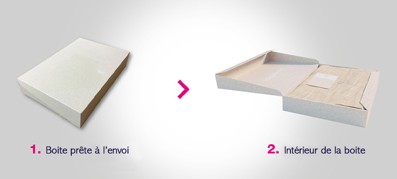 Solution d'emballage innovante en papier d'herbe