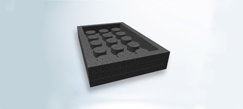 gesneden schuimrubber