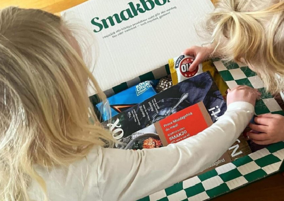 smakbox giftbox opening