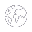 Pictogramme mappemonde