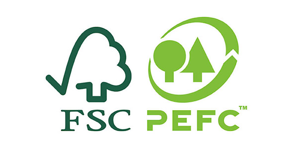 logos FSC/PEFC