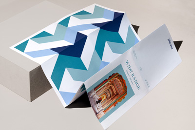 CARTE PLIANTE IMPRIMÉE SUR PRINT SPEED