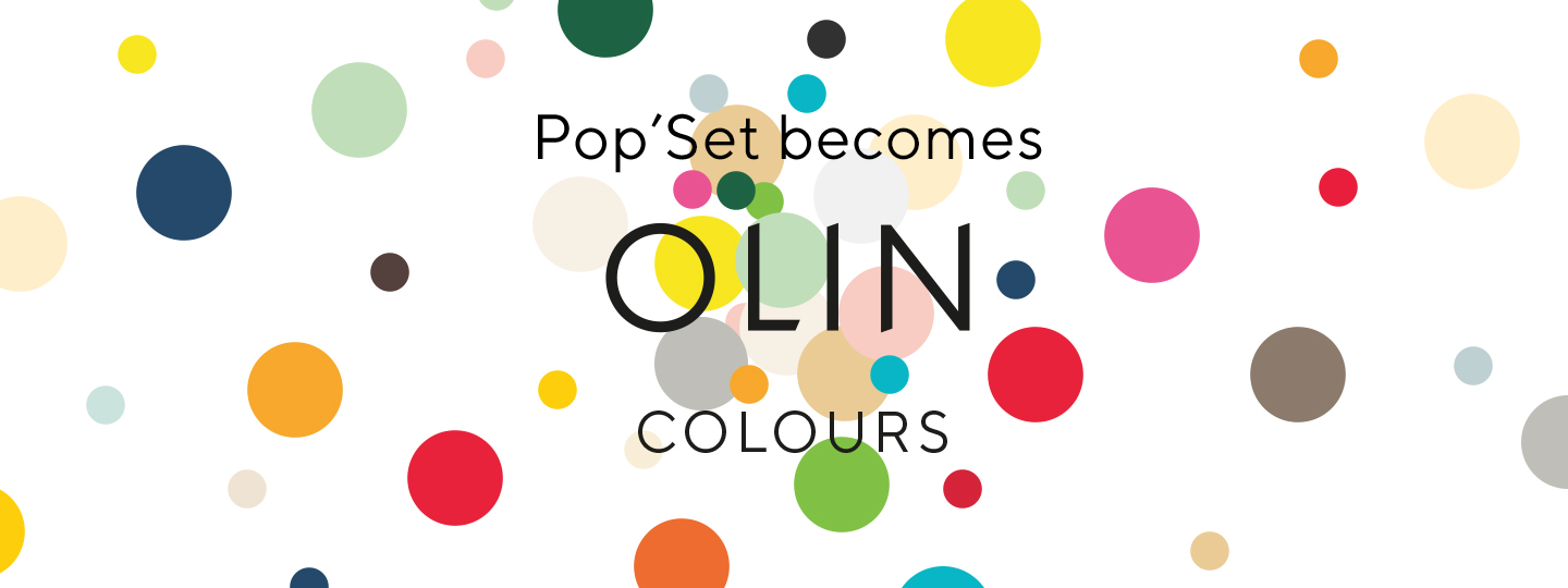 Bannière Pop'Set devient Olin Colours