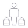 Pictogramme clients, communication visuelle