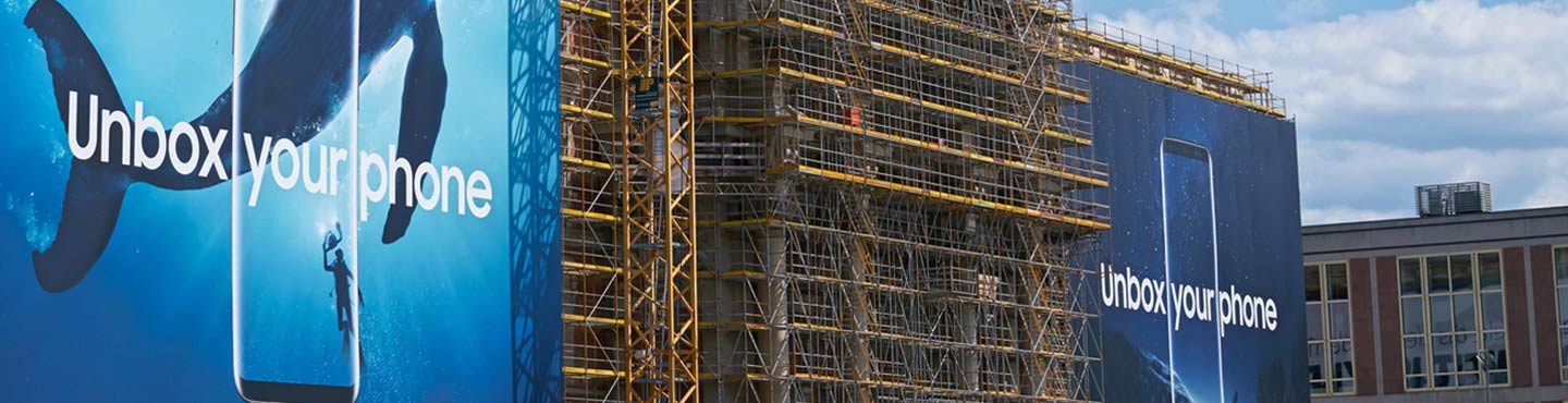 Use your glass walls for long-term wayfinding signage, short-term graphics or purely for decoration