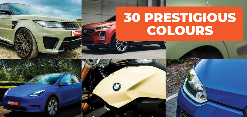 Arlon Premium Colour Change introduces 10 new colours