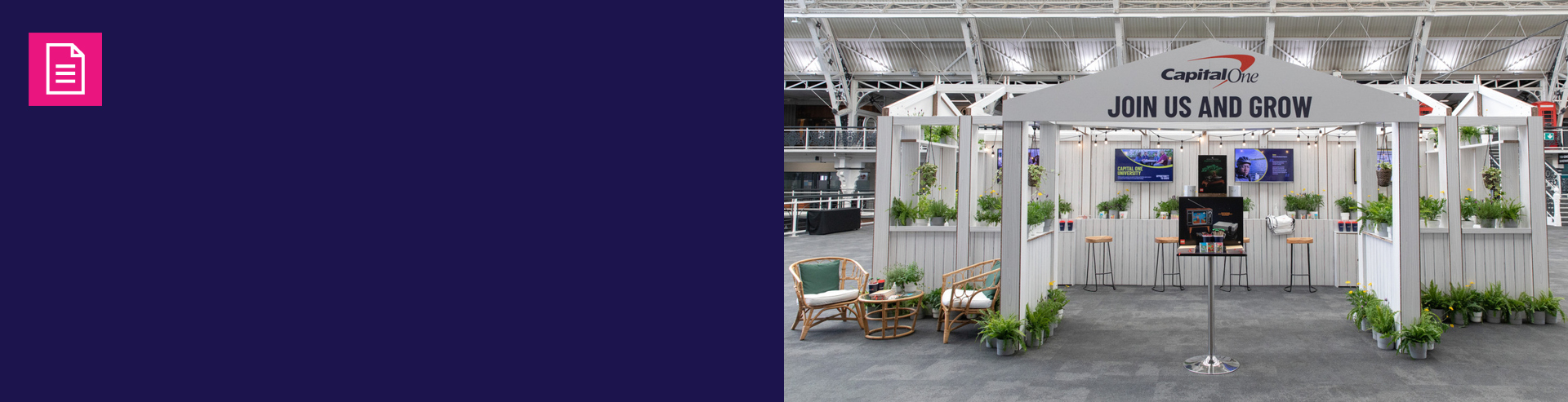 Sustainable events & exhibitions stands