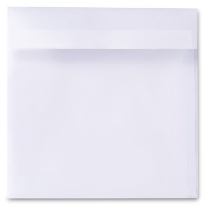 Enveloppe carrée 170 mm x 170 mm Curious Translucents Color Extra Blanc 100 g/m²
