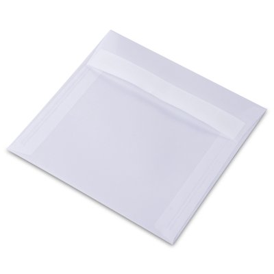 Enveloppe carrée 170 mm x 170 mm Curious Translucents Color Extra Blanc 100 g/m²