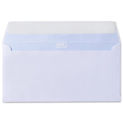 Enveloppe DL  Blanche 90 g/m² avec fenêtre 35x100 - Antalis Premium