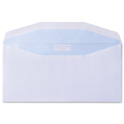 Enveloppe C5/C6 Blanche 80 g/m Mise sous pli avec fenêtre 45x100 mm - Antalis Premium