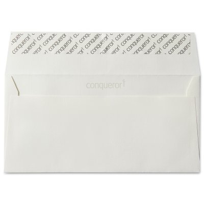 Enveloppe DL Conqueror Laid Oyster 120 g/m²