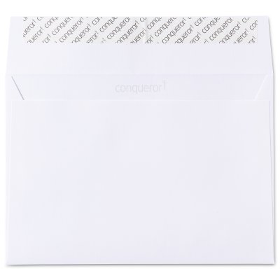 Enveloppe C5 Conqueror laid Brillant White 120g/m²