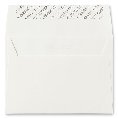 Enveloppe C6 Conqueror Laid Brillant White 120g/m² Boîte de 500 pièces