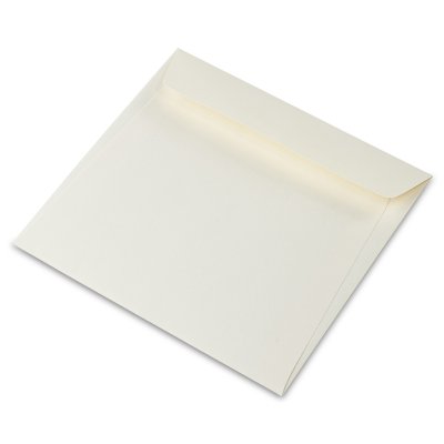 Enveloppe carrée 170 mm x 170 mm Curious Metallics Blanc Doré 120 g/m²