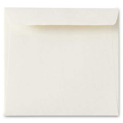 Enveloppe carrée 170 mm x 170 mm Curious Metallics Blanc Doré 120 g/m²
