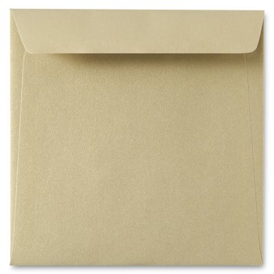 Enveloppe carrée - Curious Metallics - Gold leaf