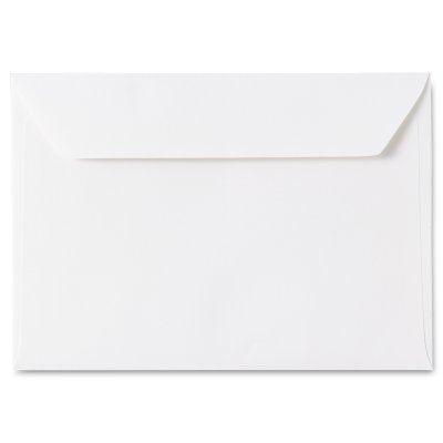 Enveloppe C5 Curious Metallics Cryogen White 120 g/m²