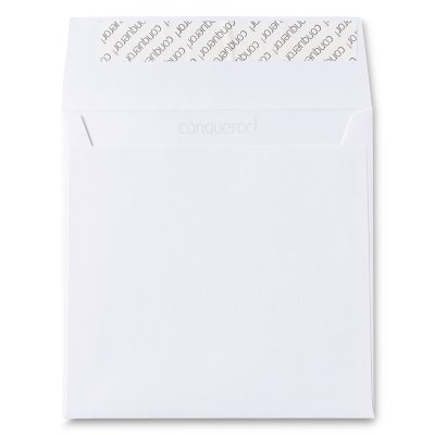 Enveloppe carrée 170 mm x 170 mm Conqueror Iridescent Jaune Moiré 120 g/m²