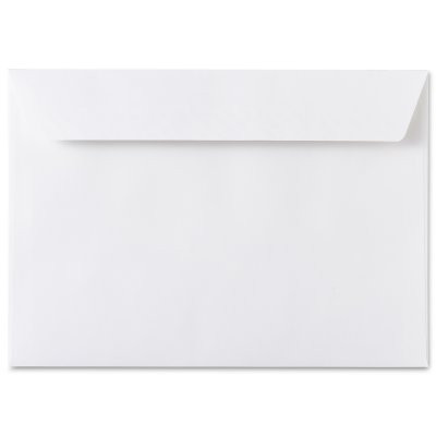 Enveloppe C4 Conqueror Vélin Blanc 120g/m² avec fenêtre